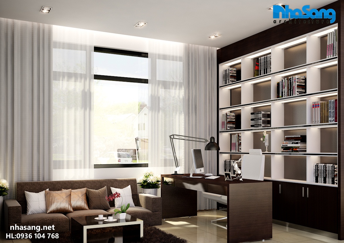 noi that nha dep nt14148 phong lam viec